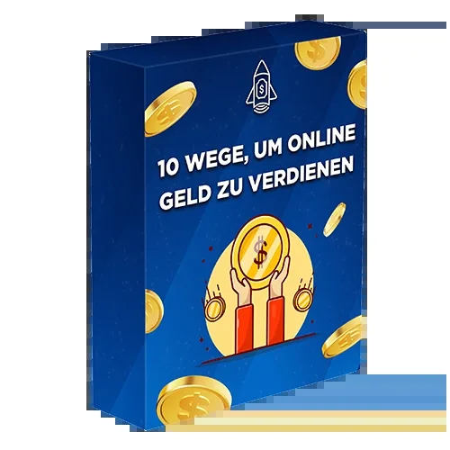 Produktbild der kostenlosen Ideensammlung 10 Wege, um online Geld zu verdienen