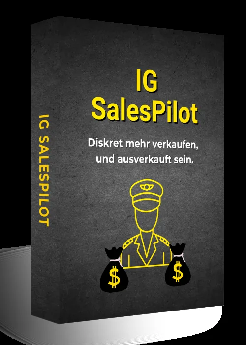 Produktcover des Instagram-Verkaufsleitfadens IG SalesPilot