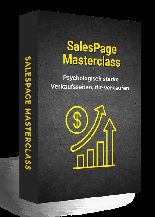 Produktabbildung der SalesPage Masterclass