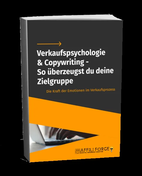 Cover des E-Books Verkaufspsychologie und Copywriting von AffiliForge